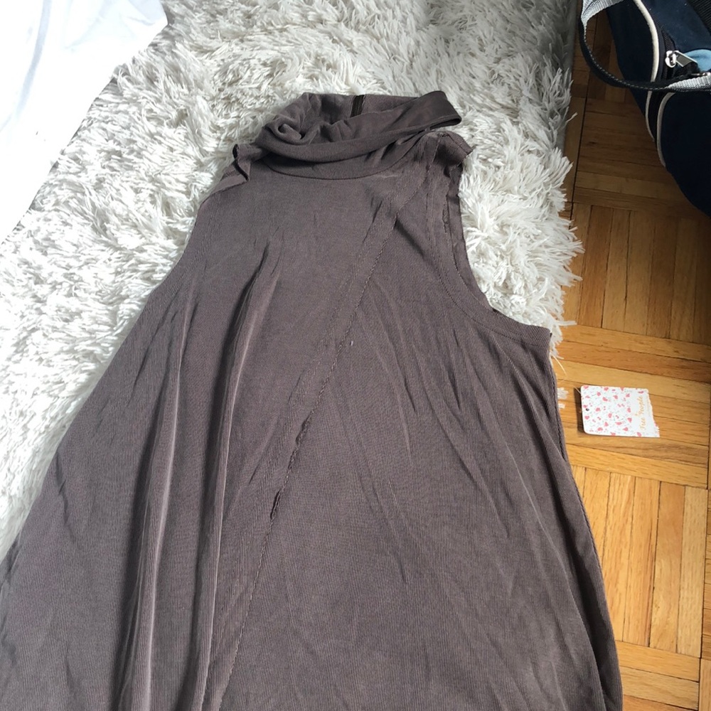 Free People turtle neck tank top dress